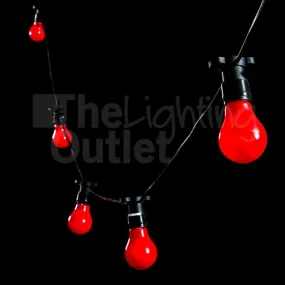 10 or 20 Meter Red LED 3w Festoon Lighting Globes PL-FEST 20700-lusion