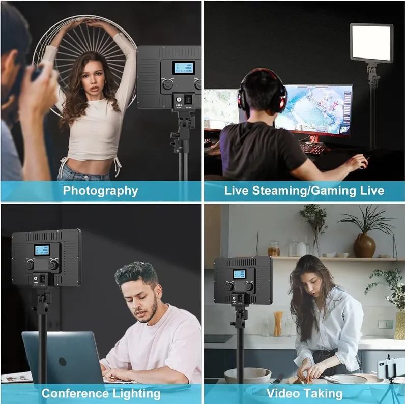 12" Dimmable Led Video Light Panel Fill Lamp A112
