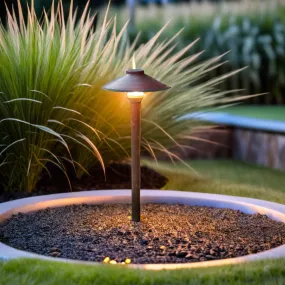 12v Pathway Spike Light Copper