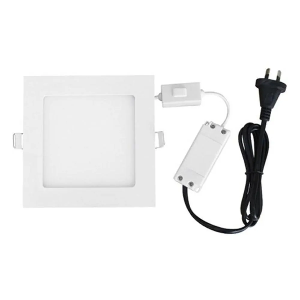 130mmx130mm SlickTRI LED Downlight 9w White CCT SLICKTRI1S CLA Lighting