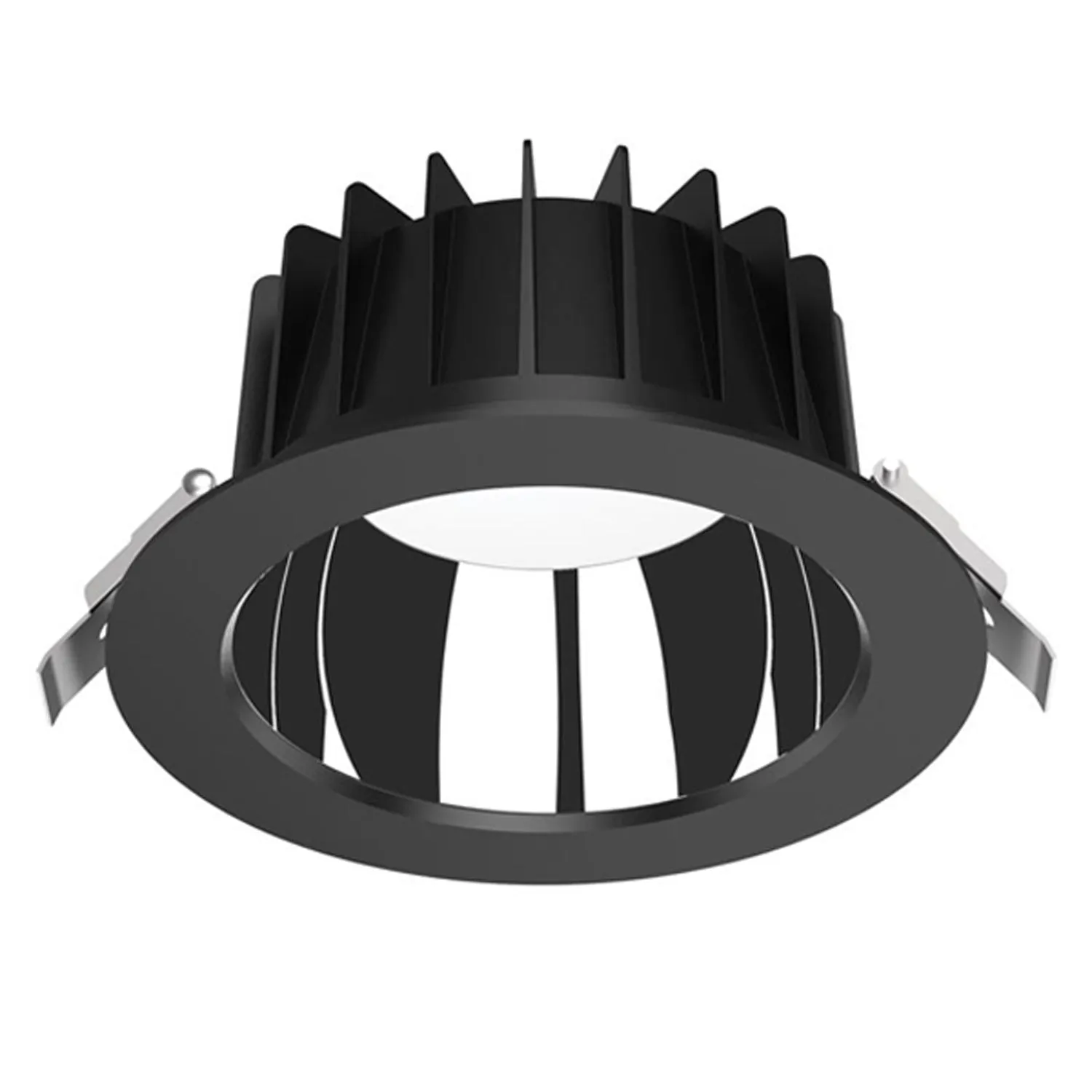 150-165mm Expo LED Downlight 25w Black, White CCT CRI 90  2160X, 2071X Domus Lighting