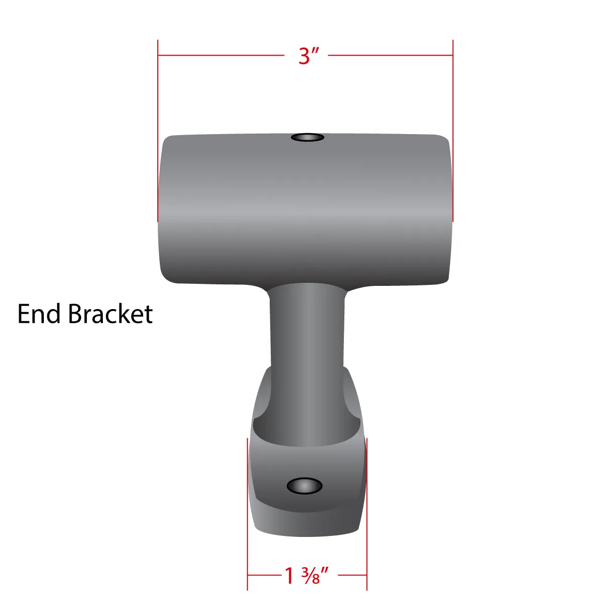 1" Classic Endcap Bracket