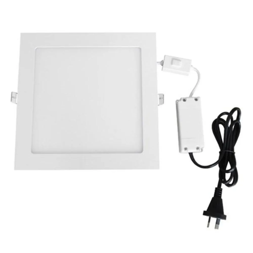 205mmx205mm SlickTRI LED Downlight 18w White CCT SLICKTRI3S CLA Lighting