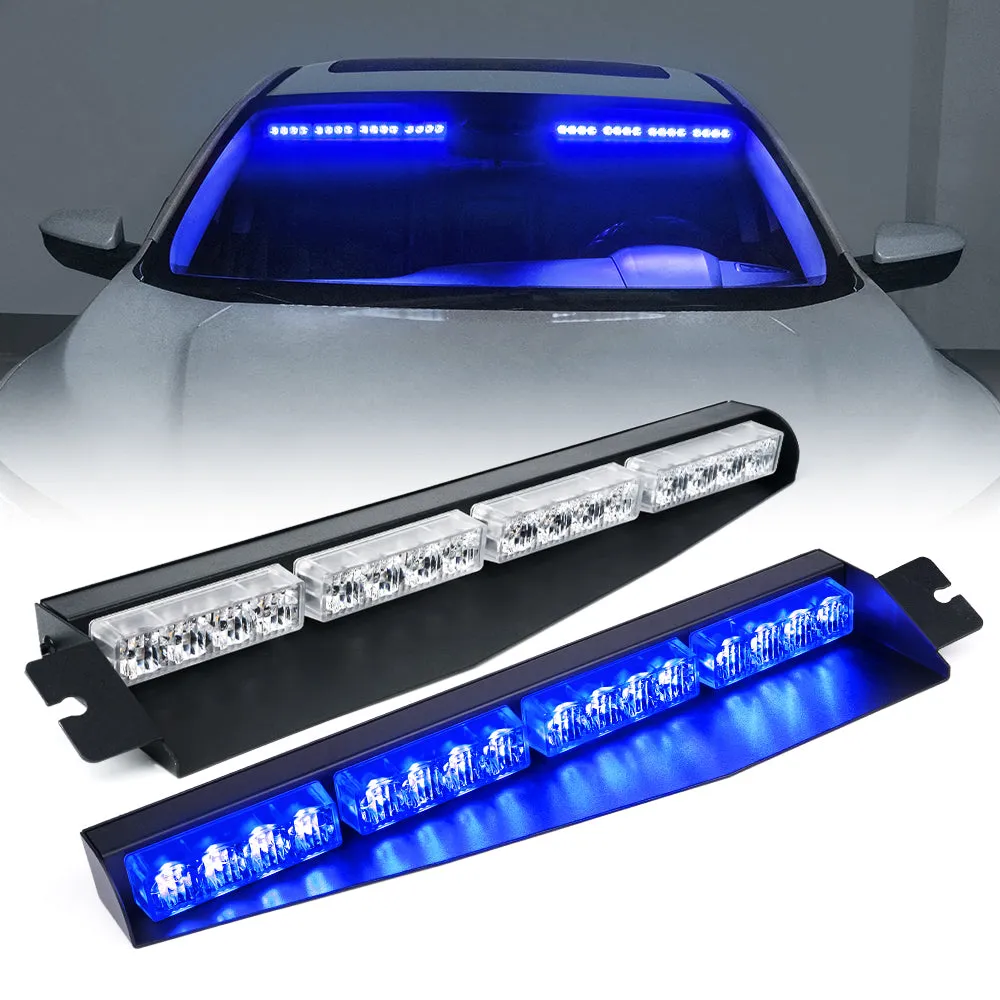 20" Dual LED Visor Windshield Strobe Lights | Elite Series