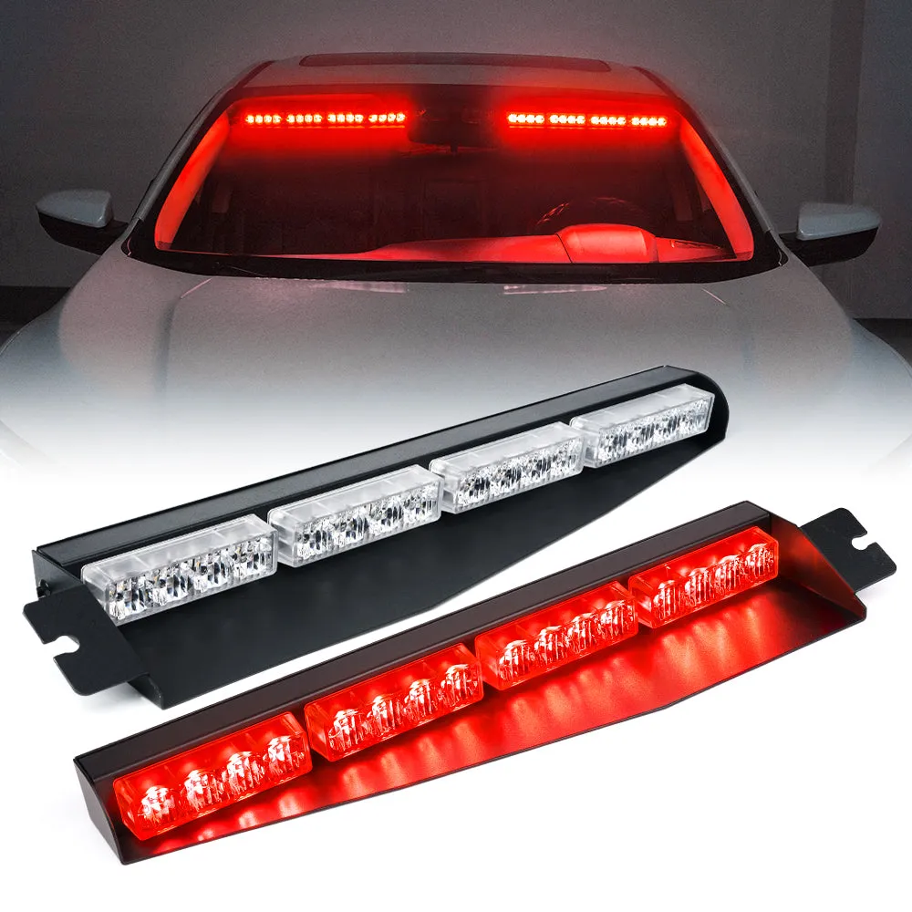 20" Dual LED Visor Windshield Strobe Lights | Elite Series