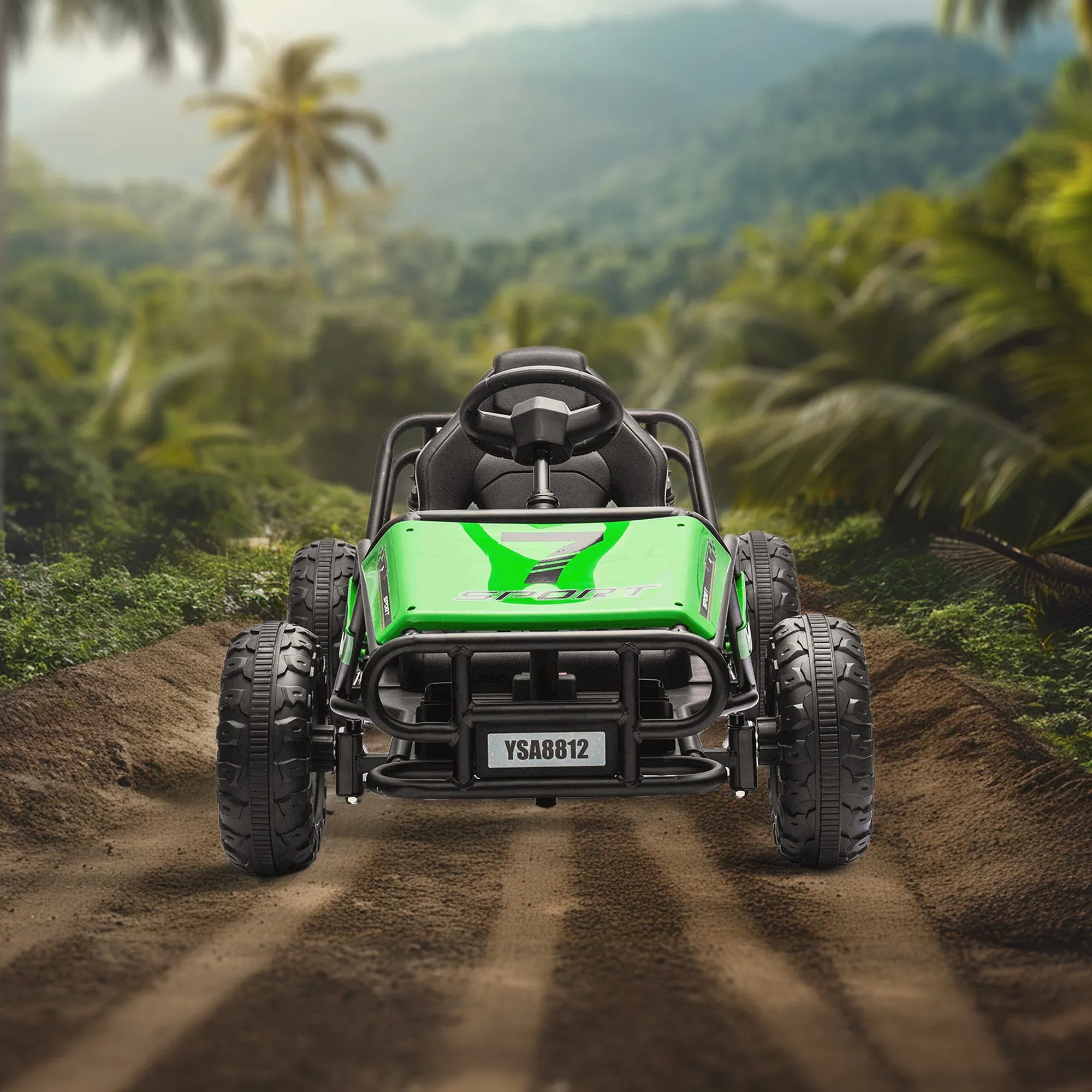 24V TurboTrek Electric Racing Go Kart