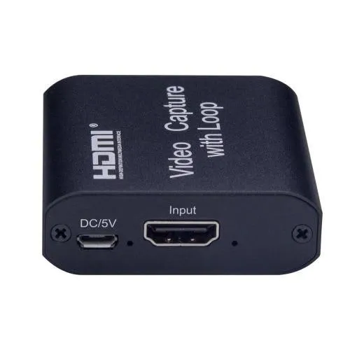 4K HDMI Video Capture Card with Loop