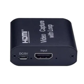 4K HDMI Video Capture Card with Loop