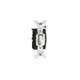 5503-LHW Leviton 15 Amp, 120 Volt, Toggle Lighted Handle - White
