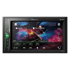 6.2-Inch Double-DIN In-Dash Digital Multimedia Receiver with Bluetooth