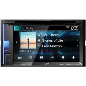 6.2inch Double-DIN In-Dash DVD Receiver with Bluetooth & SiriusXM Ready