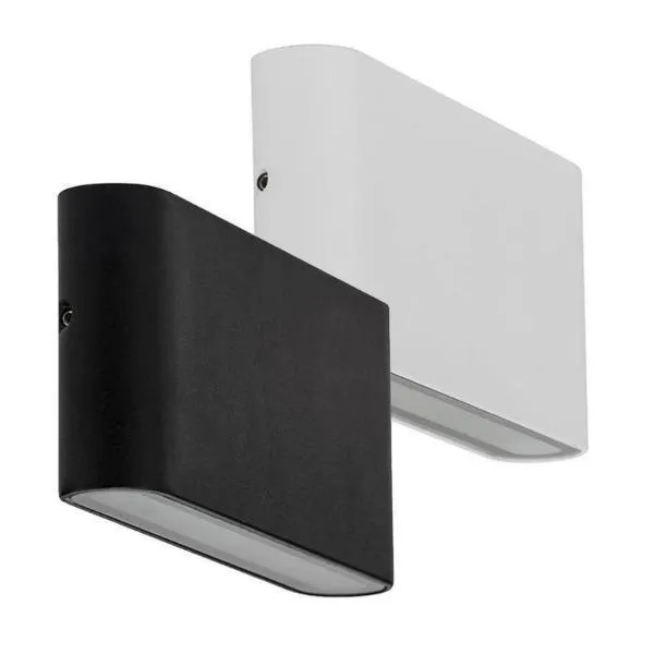 6w Lisse LED Down Wall Light 12v Outdoor HV3643T-BLK-12V, HV3643T-WHT-12V