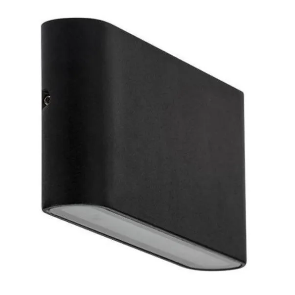 6w Lisse LED Down Wall Light 12v Outdoor HV3643T-BLK-12V, HV3643T-WHT-12V
