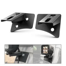 A-Pillar Windshield Hinge Mounts For 2007-2017 Jeep Wrangler JK
