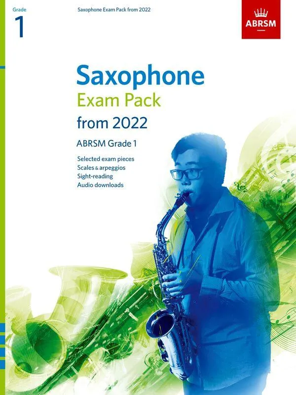 ABRSM Saxophone Exam Pack Grade 1, from 2022