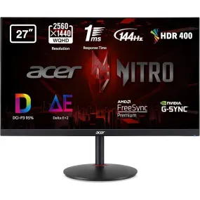 Acer XV272U 27" 1440P 144Hz LED Gaming Monitor