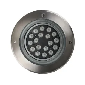 Adjustable inground Light 27w 3000k/4000k/5500k in 316 Stainless Steel Havit Commercial - HCP-25127X