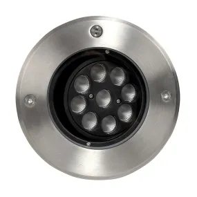 Adjustable LED inground Light CCT 13.5w in 316 Stainless Steel Havit Commercial - HCP-251130