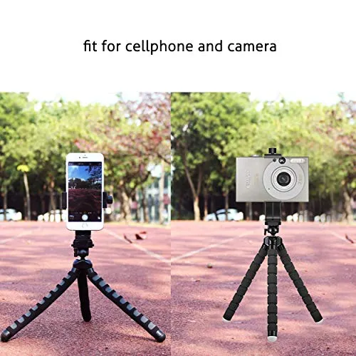 Ailun Tripod Phone Mount Holder Head Standard Screw Adapter Rotatable Digtal Camera Bracket Selfie Lens Monopod Adjustable Ring Light for Camcorder iPhone X XR Xs Max Galaxy s20, s20  S20Ultra