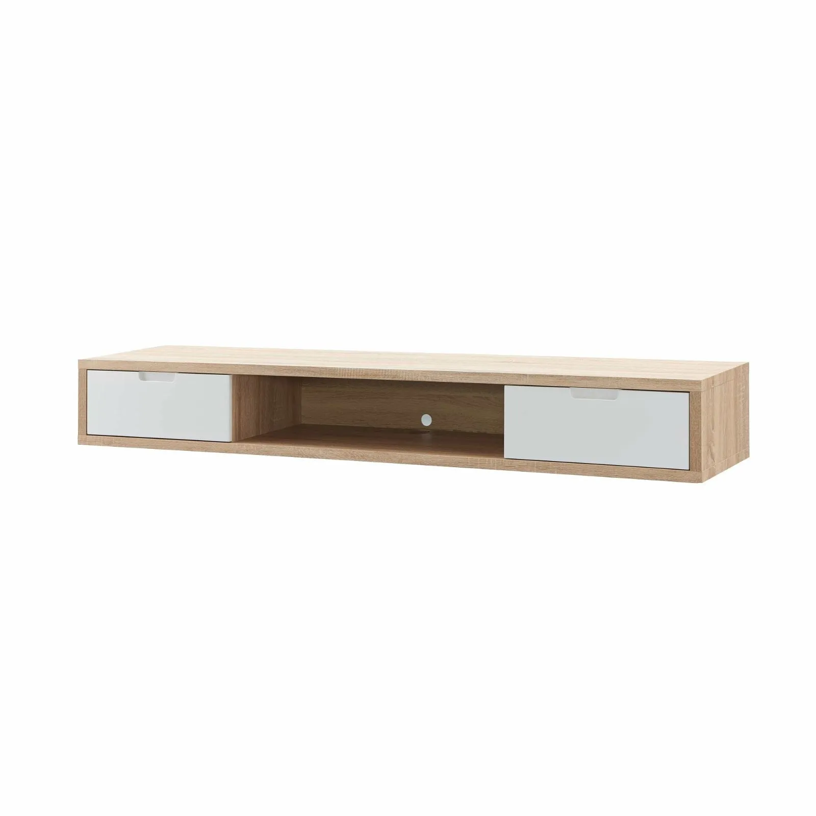 Air Entertainment Unit, Wall Mount, Entertainment Unit, 1800mm Oak by Criterion