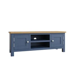 Aldeburgh Blue TV Unit Large 120 x 38 x 45 cm