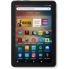 Amazon Fire HD 8 Tablet (Newest Generation) 8" HD Display 3GB Memory 32GB Storage - Black