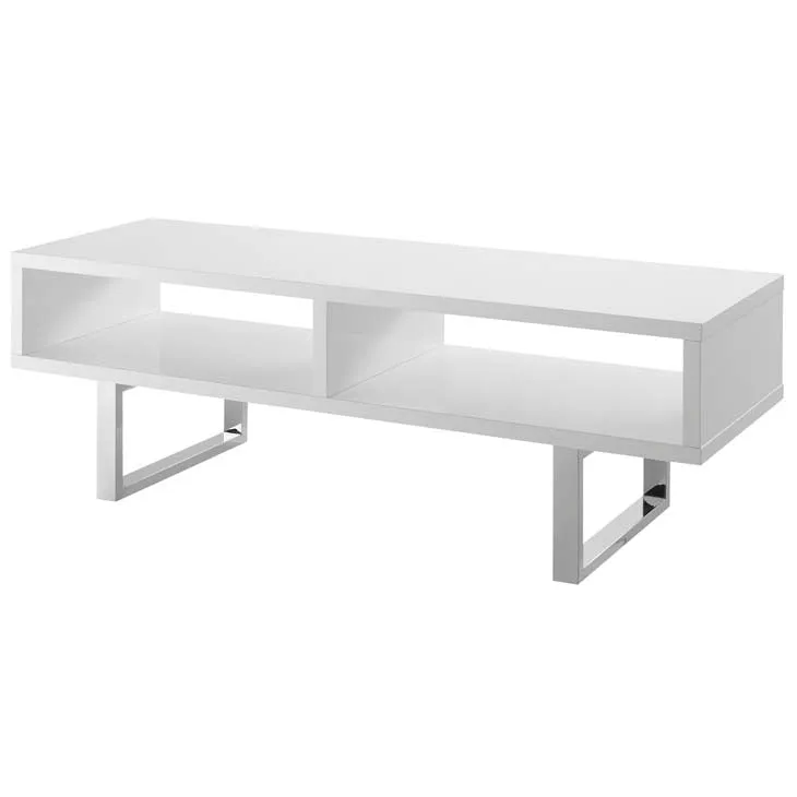 Amble 47” Low Profile TV Stand White