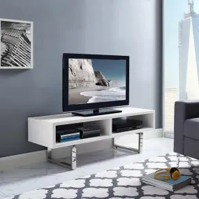 Amble 47” Low Profile TV Stand White