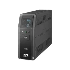 APC BR1350MS 10-Outlet 1350VA LCD Back UPS PRO with Dual-Port USB Charger and SineWave