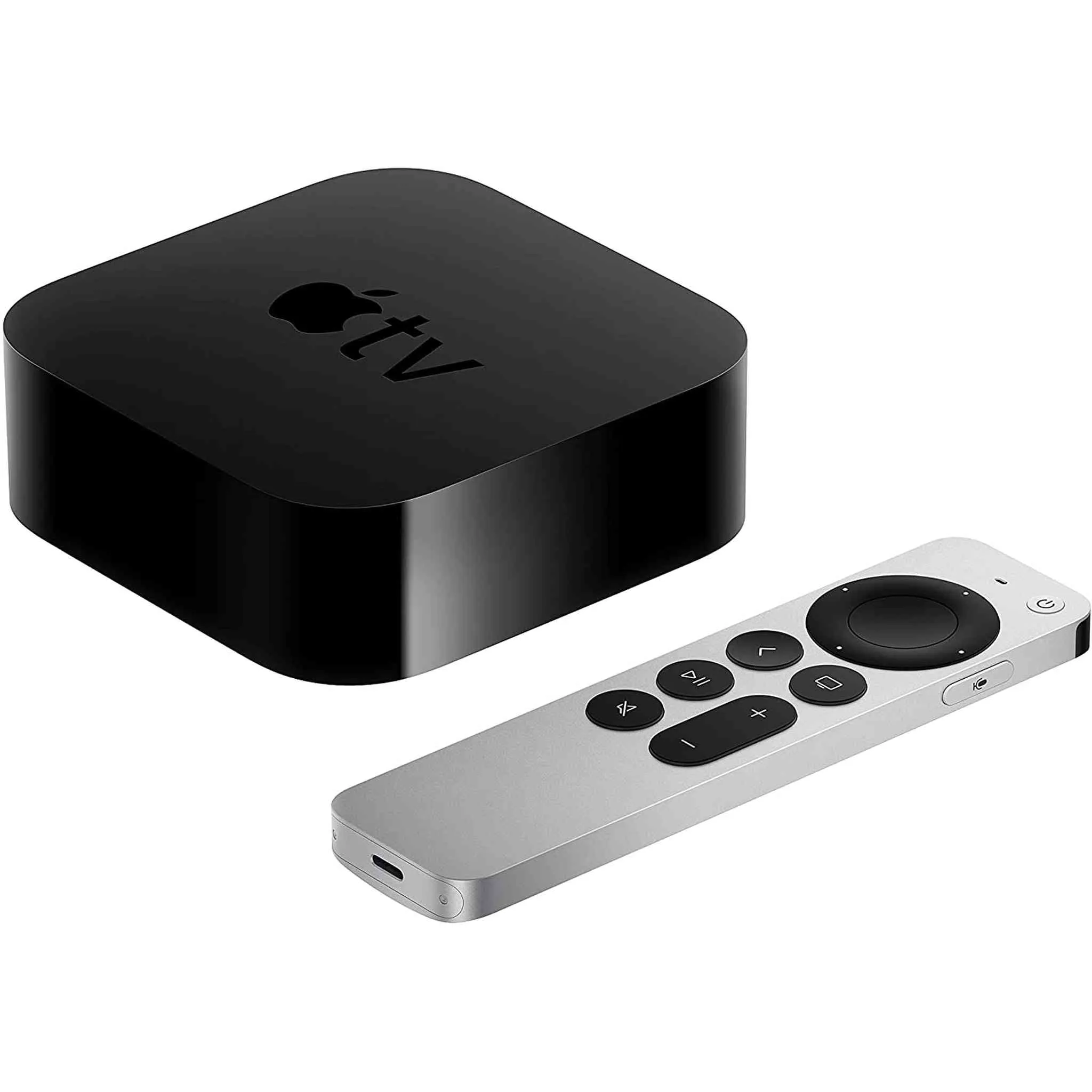Apple TV HD 32GB Streamer (MHY93LL/A, 2021) Bundle with Wall Mount   Cables