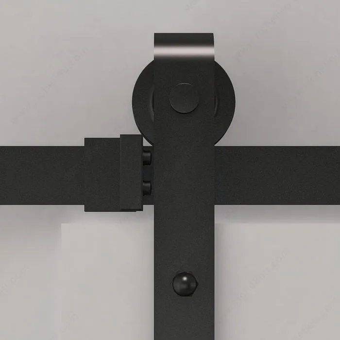 Barn Door RUSTIC Decorative Sliding Hardware Kit