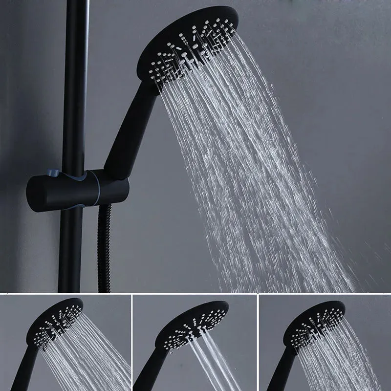 Bathroom Shower Faucets Wall Mount Bathtub Handheld Shower Head Set