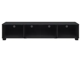 Black Glass TV Stand, TV's up to 85"