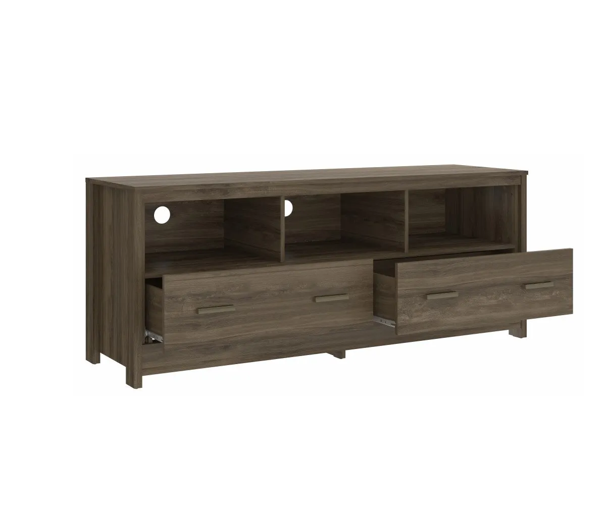 Brazilian Oak Wood Storage TV Stand- Model #14559