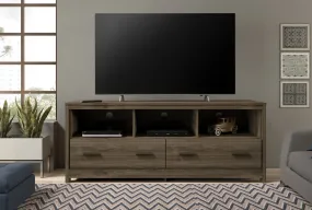 Brazilian Oak Wood Storage TV Stand- Model #14559