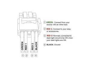 Cali Raised Toyota Backup Lights TALL Switch