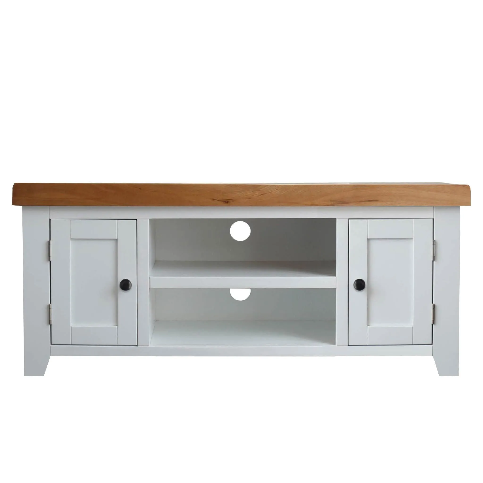 Chatsworth White 120cm Large TV Stand