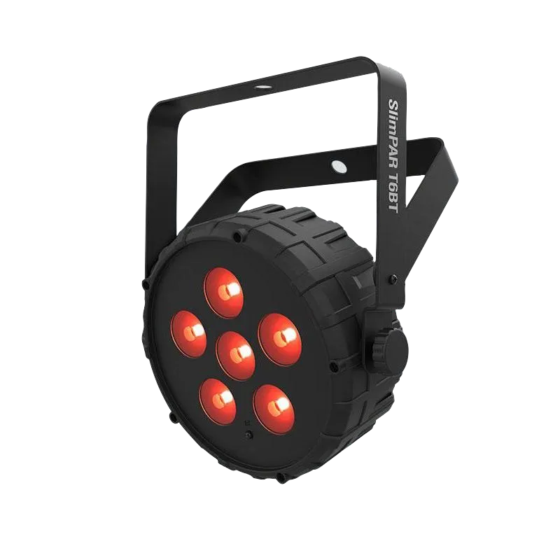 Chauvet DJ SLIMPART6BT RGB 6 Tri-Color LED Wash Light w/ Bluetooth