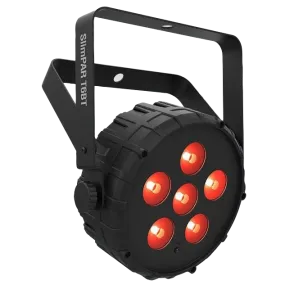 Chauvet DJ SLIMPART6BT RGB 6 Tri-Color LED Wash Light w/ Bluetooth