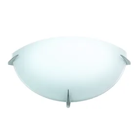 Claw LED Glass Satin Chrome 8w Wall Light Superlux Lighting - WL320-8