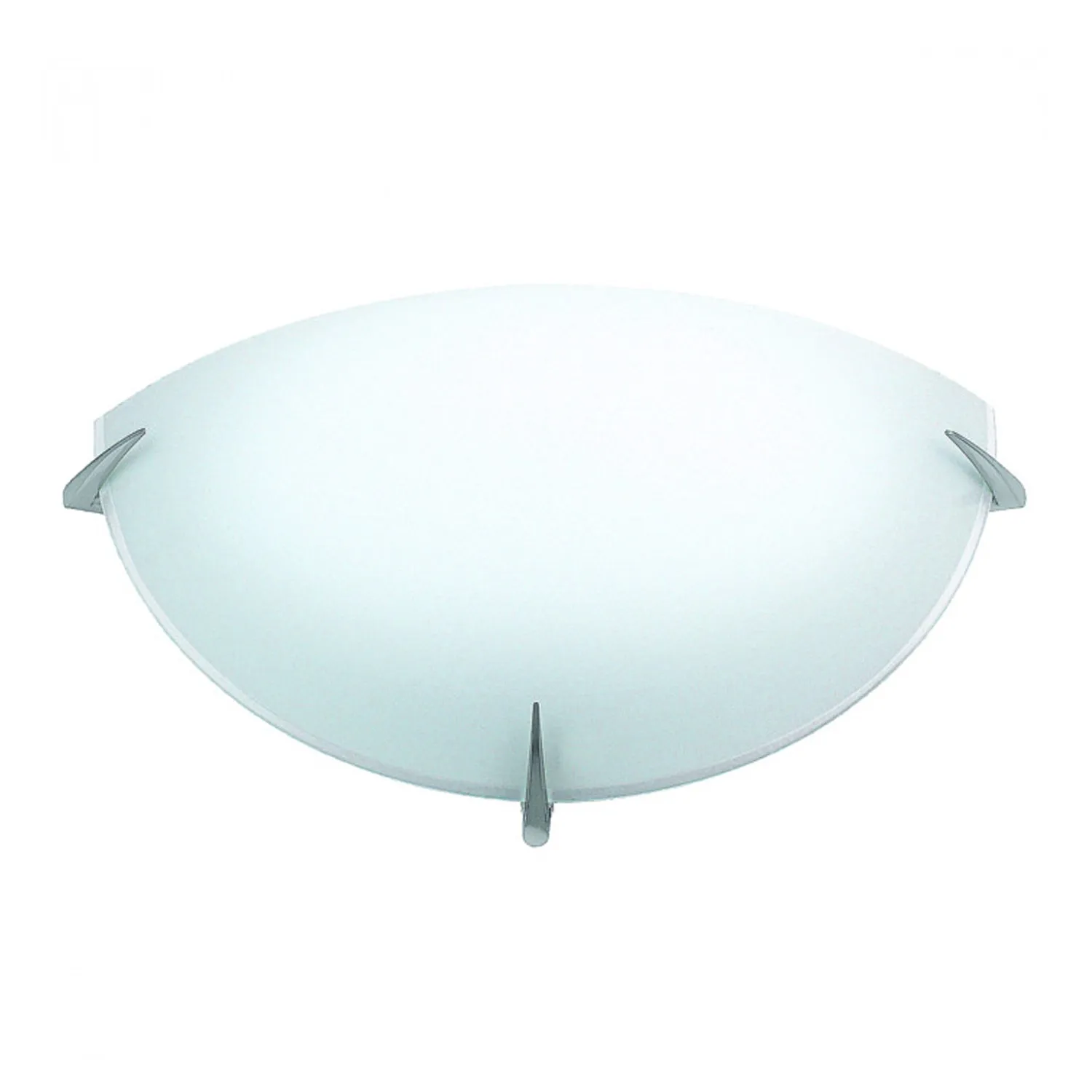 Claw LED Glass Satin Chrome 8w Wall Light Superlux Lighting - WL320-8