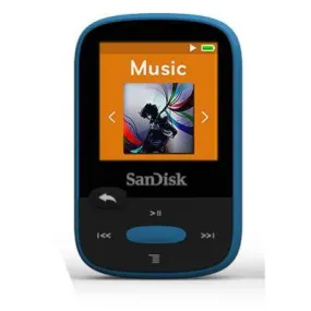 Clip Sport 8gb Mp3 Player Blue