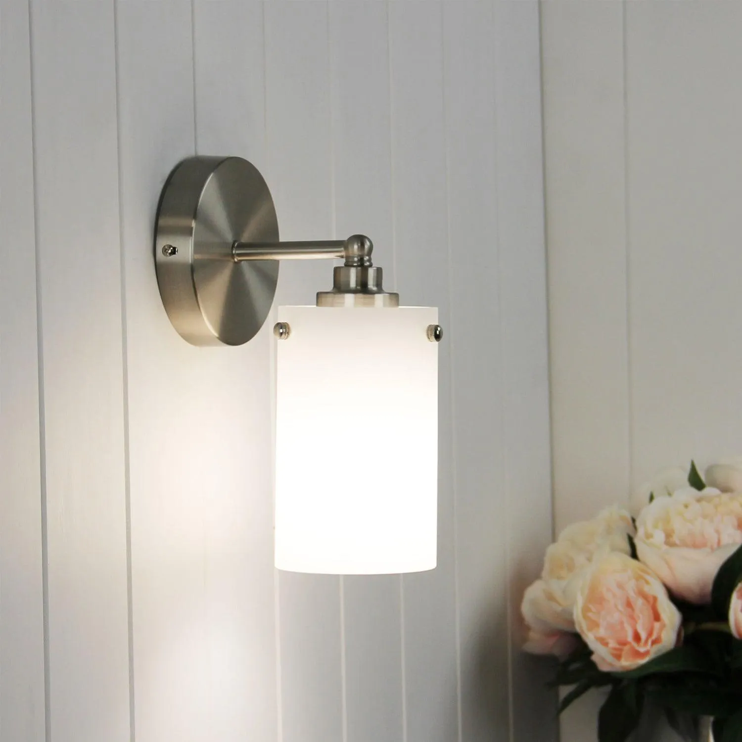 Contemporary Glass Wall Sconce