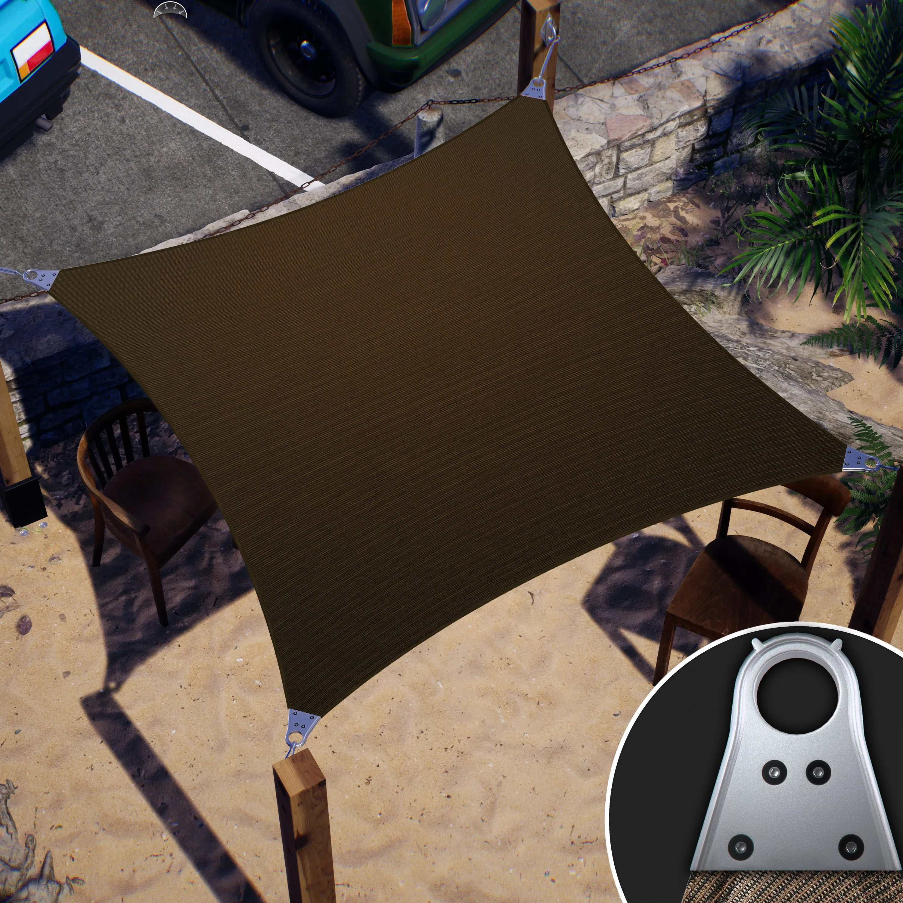 Custom Made-to-Order Super Ring Shade Sail