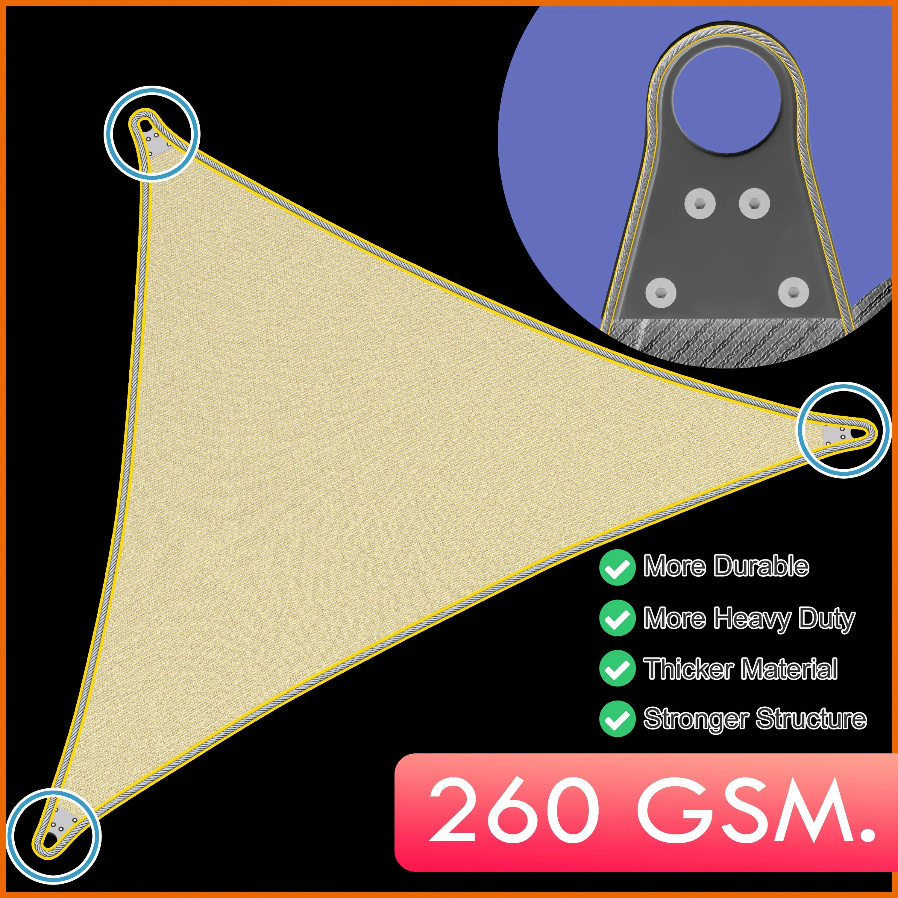 Custom Made-to-Order Super Ring Shade Sail