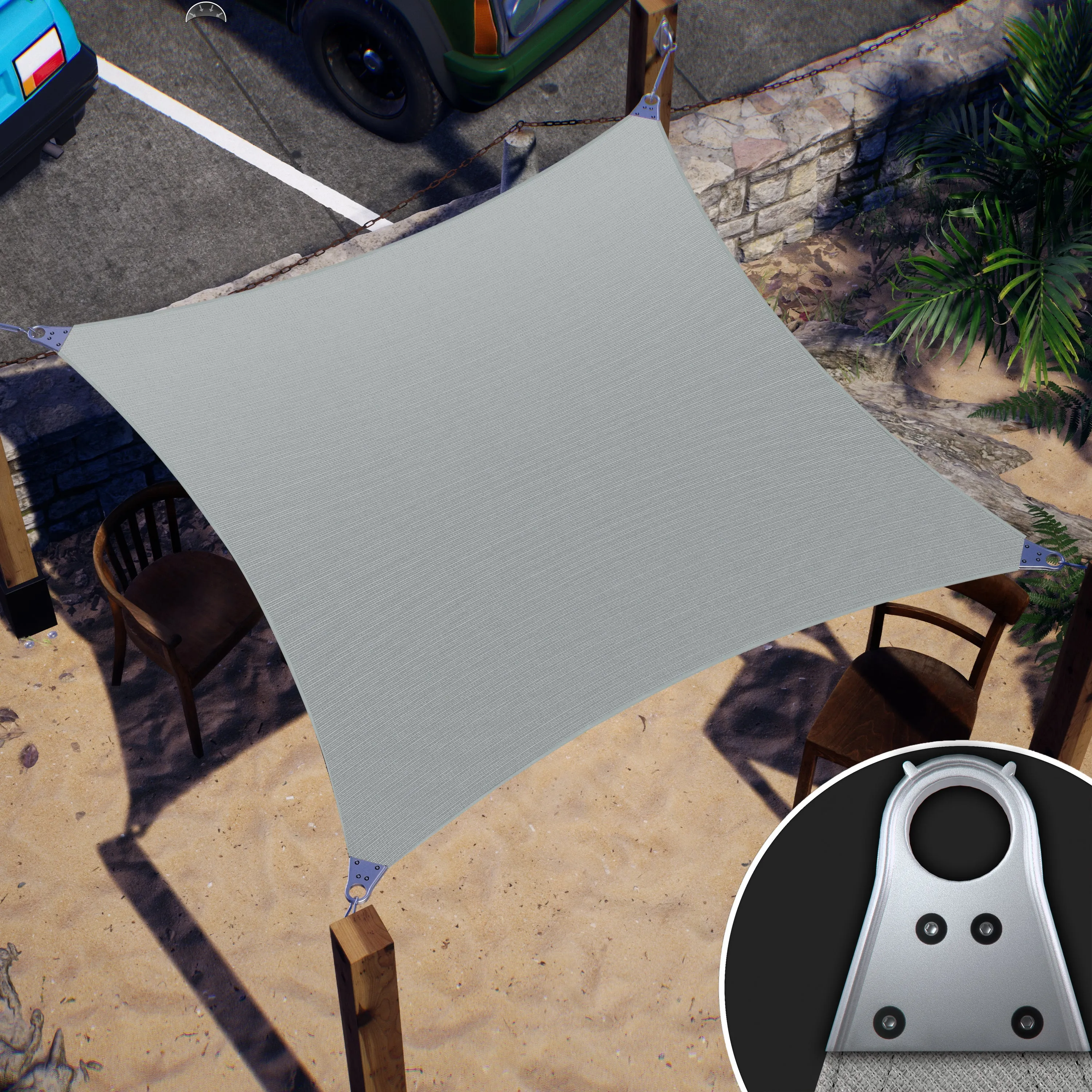 Custom Made-to-Order Super Ring Shade Sail