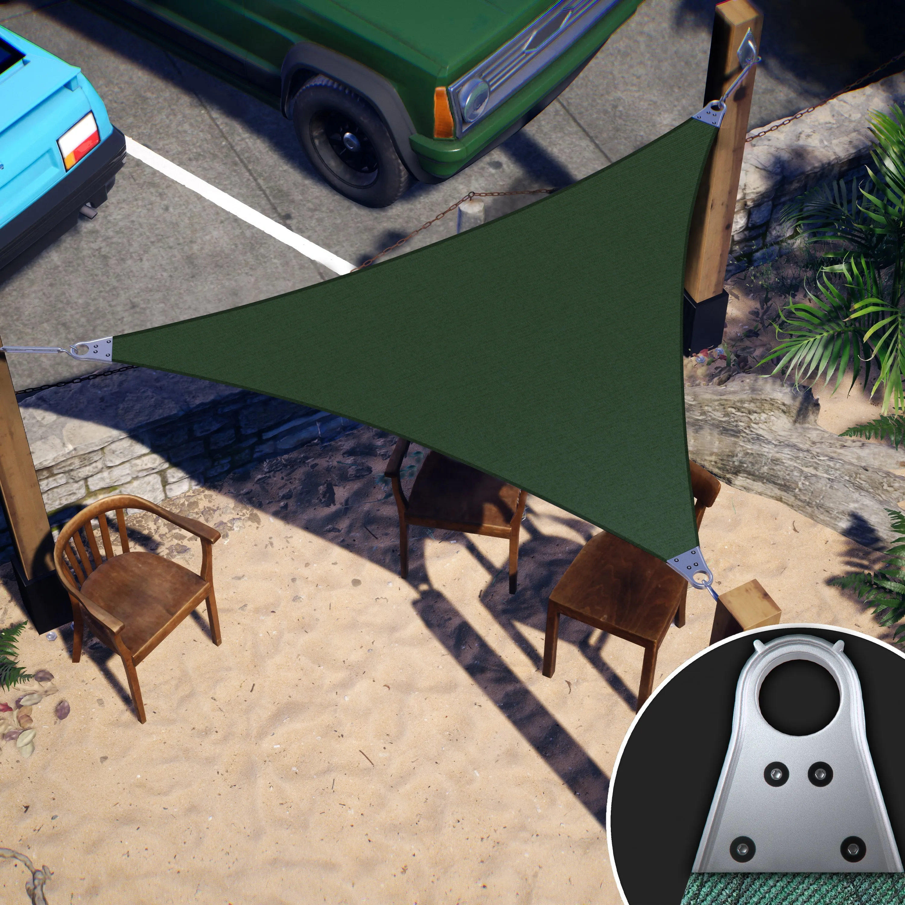 Custom Made-to-Order Super Ring Shade Sail