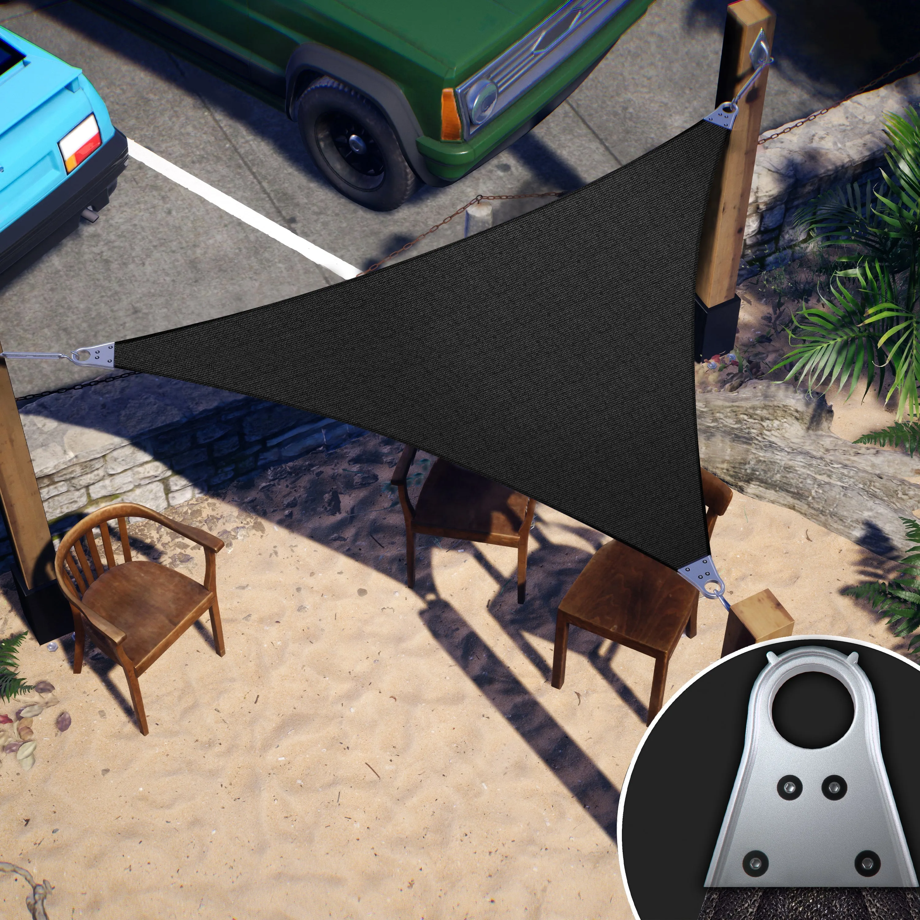 Custom Made-to-Order Super Ring Shade Sail