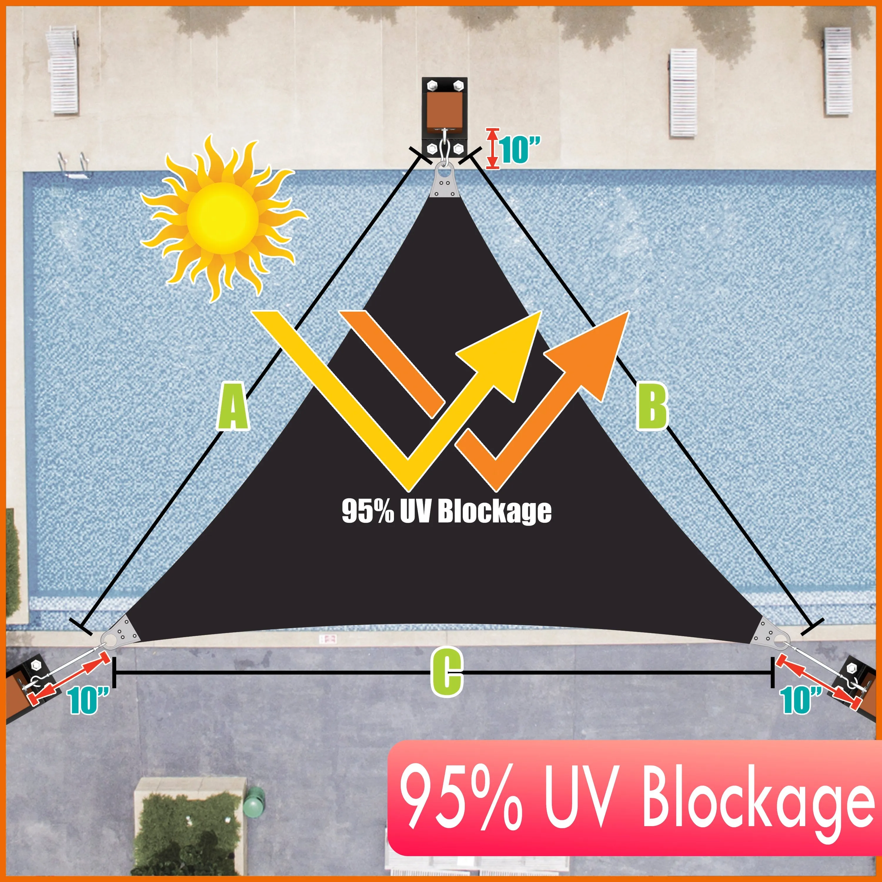 Custom Made-to-Order Super Ring Shade Sail