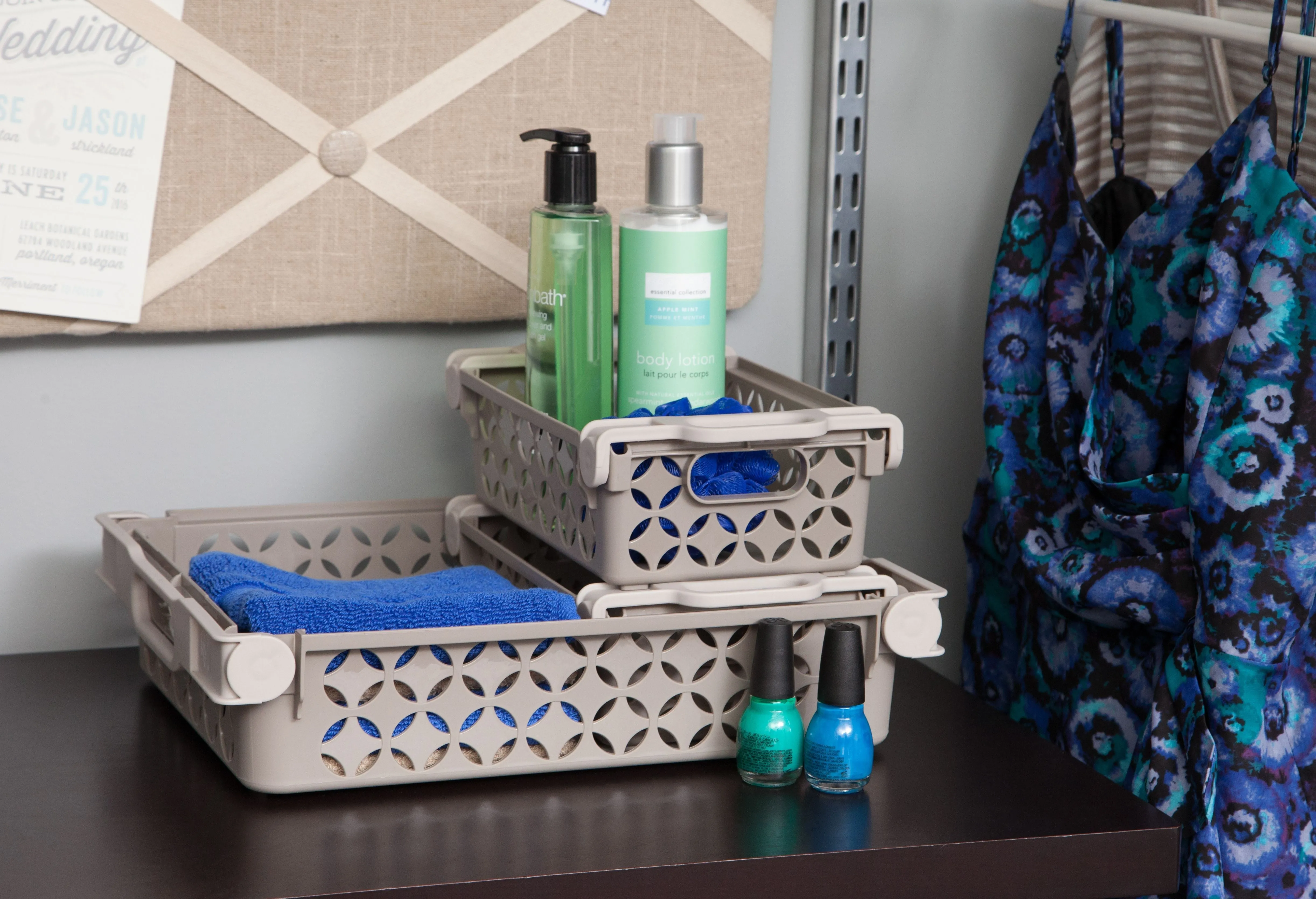 Decorative Basket - Small Medium - 3 Pack